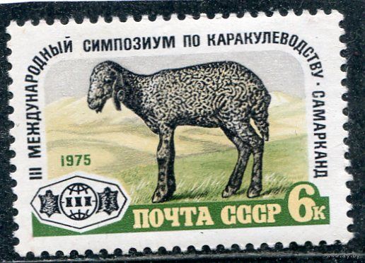 СССР 1975. Симпозиум по каракулеводству