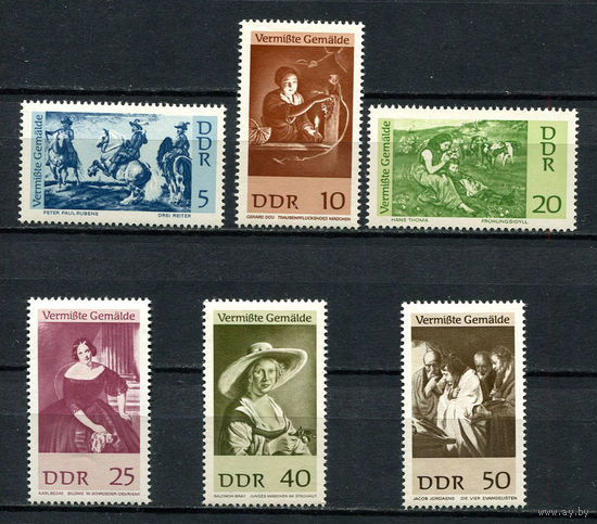 ГДР - 1967 - Искусство - [Mi. 1286-1291] - полная серия - 6 марок. MNH.  (LOT L27)