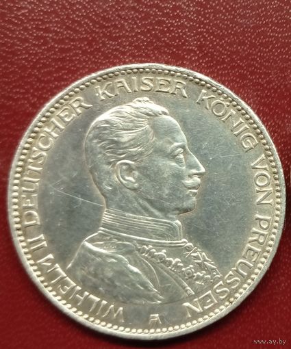 Пруссия 3 марки 1914