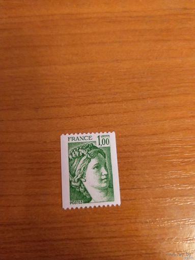 1981 Франция Сабина рулонная MNH** (2-13)