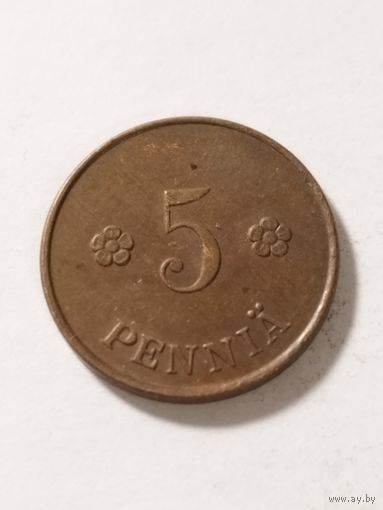 Финляндия 5 пенни 1920