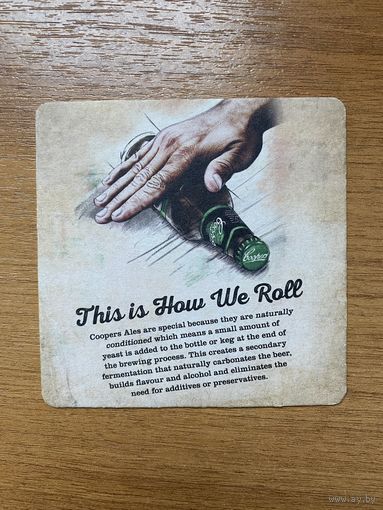 Подставка под пиво Coopers Brewery
