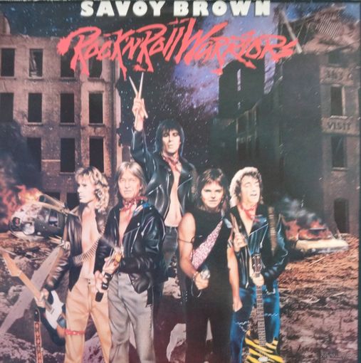 SAVOY BROWN /Rock'n'Roll Warriors/1981, Decca, LP, EX, Germany