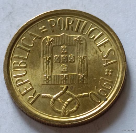 Португалия. 5 эскудо 1990 года.