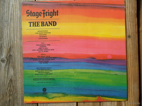 The Band - Stage Fright - Capitol, USA