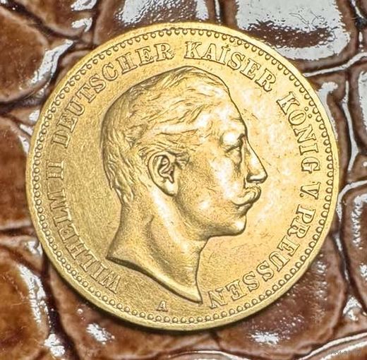 Монета 10 марок 1904 год. Пруссия. Германская империя.
