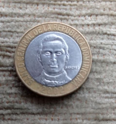 Werty71 Доминиканская Республика 5 песо 2002
