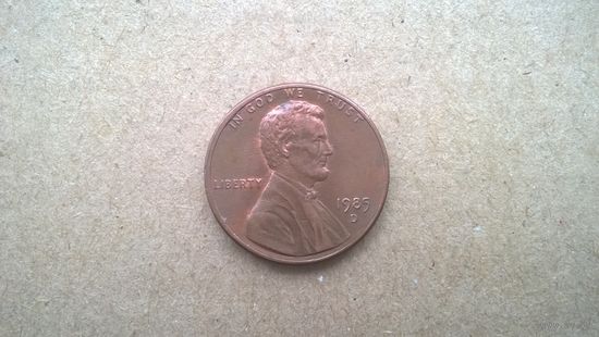 США 1 цент, 1985"D" (К-обм)