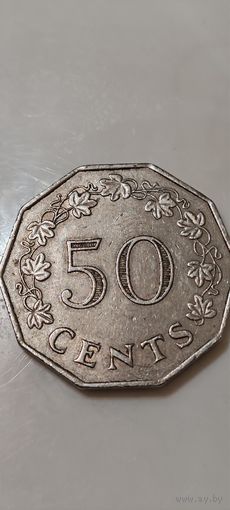 Мальта 50 цент 1972