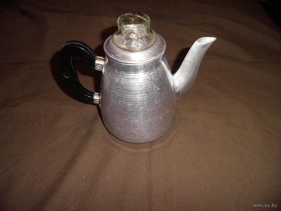 Гейзерная кофеварка из СССР КВ-Красный Выборжец 1,5 л.С рубля.