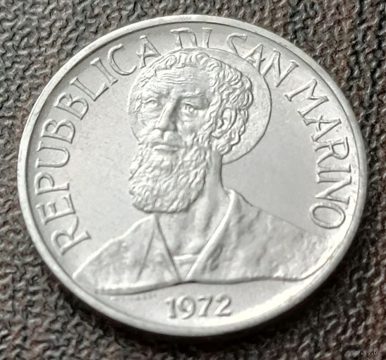 Сан-Марино 1 лира, 1972   ( 1-8-6 )