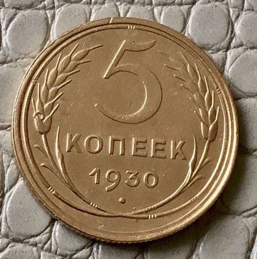 5 копеек 1930 года.