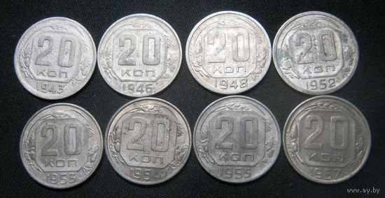 Набор рамочников в хорошем состоянии 1943-1957 года