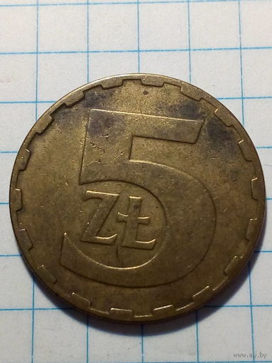 5 злотых Польша 1982 год