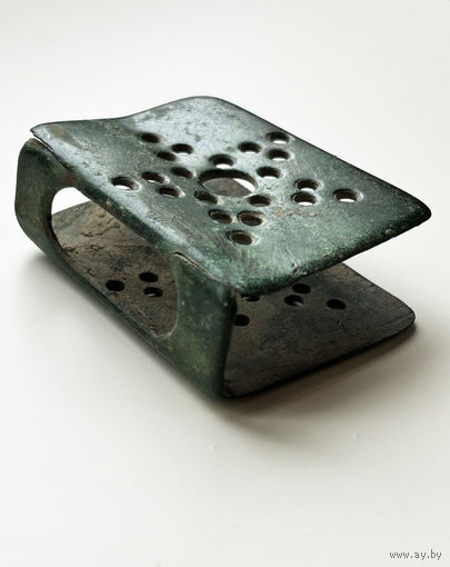 Спичечница звезда, бронза. РККА. Окопное творчество.