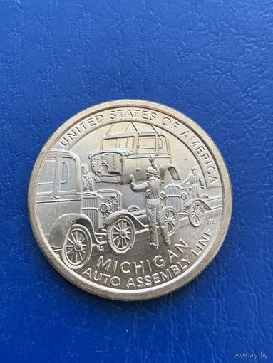 Сша 1 доллар 2025 D Конвейерная линия для сборки автомобиля