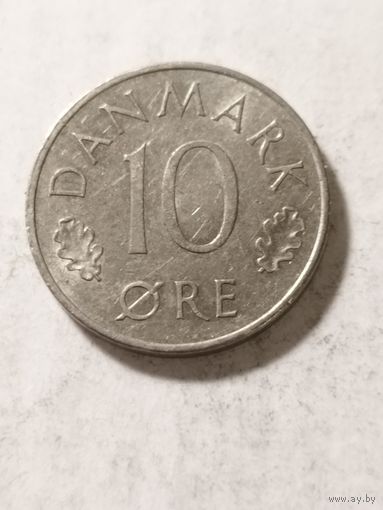 Дания 10 оре 1974