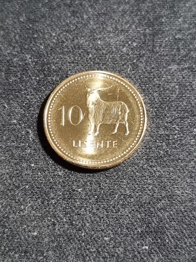 Лесото 10 лисенте 2023 Unc