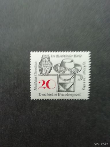 ФРГ 1965 Марка "150-летие со дня смерти Маттиаса Клаудиуса" (чистая**) Мi.462 каталог 0.30 евро