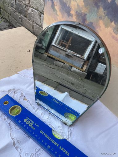 Винражное .Ретро зеркало настольное времен СССР