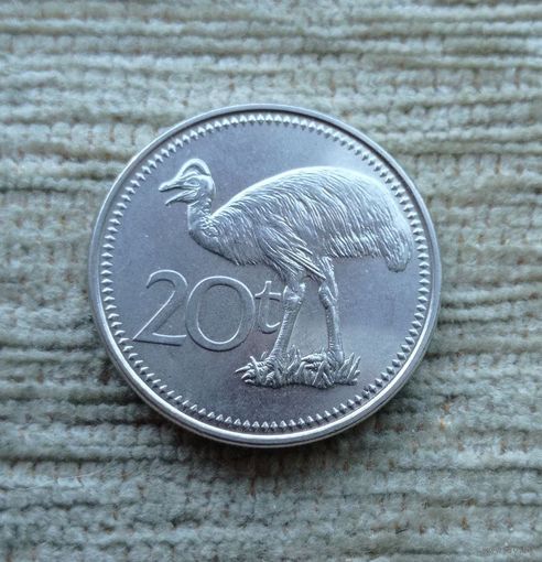 Werty71 Папуа - Новая Гвинея 20 тойя 2005