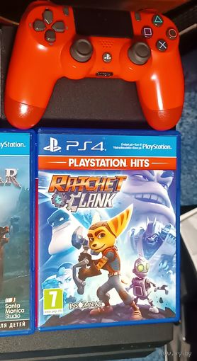 Диск PS4 playstation 4 Ratchet & Clank 2016г экшен шутер приключения одиночная игра