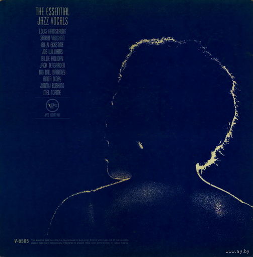 Various – The Essential Jazz Vocals (Louis Armstrong, Billie Holiday, Joe Williams...)   LP 1963