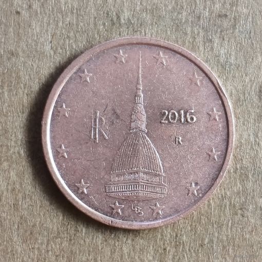 Италия 2 евроцента, 2016 г., KM# 211