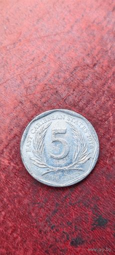 Карибы 5 цент 2010