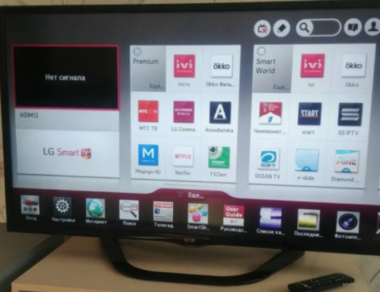 Телевизор со Smart TV LG 32" LN570V 1920x1080 100Hz