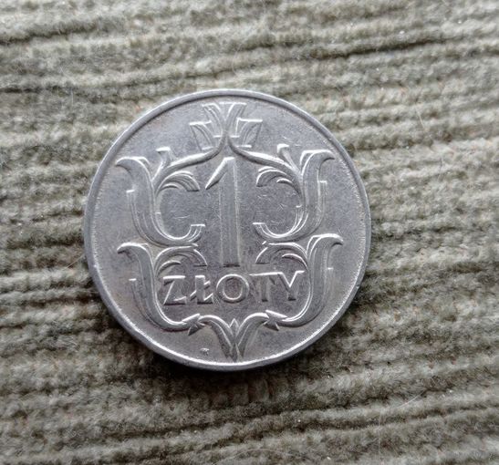Werty71 Польша 1 злотый 1929