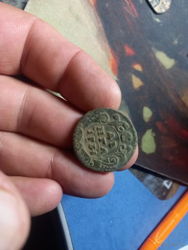 Денга 1731 г. Российская Империя хорошая