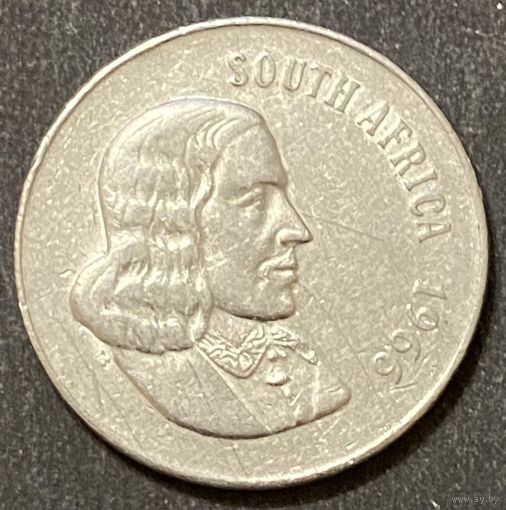 Монета 50 центов 1966год. ЮАР.