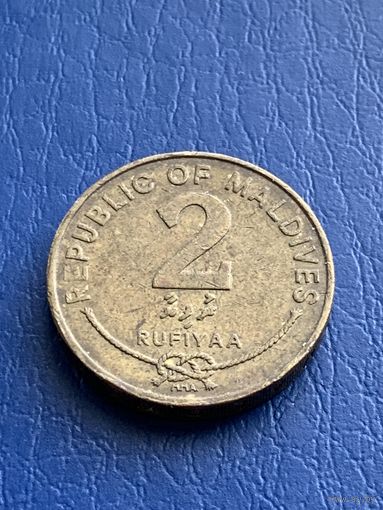 Мальдивы 2 руфии 2007 г