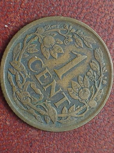 1 цент нидерланды 1917