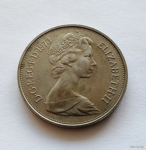 Великобритания 10 новых пенсов, 1973