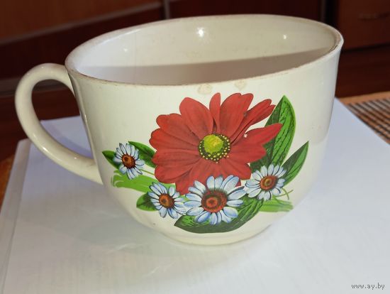 Большая кружка - Бульенница  с рубля