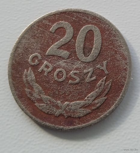 Польша 20 грошей 1949