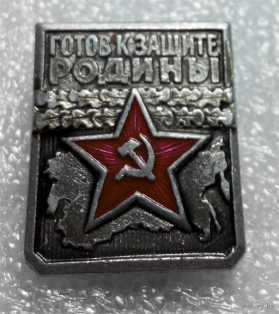 Значок. Готов к защите Родины 1-я степень #0080