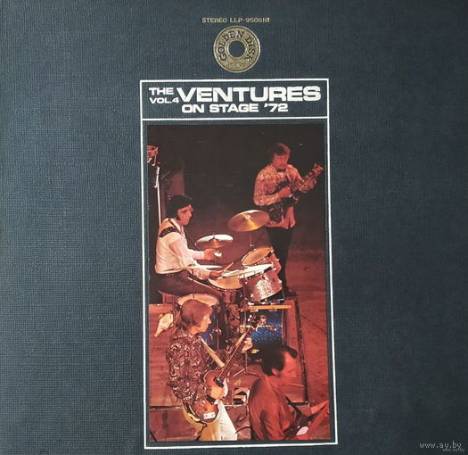 The Ventures – Ventures On Stage '72 - Golden Disk Vol. 4 / Japan / 2lp