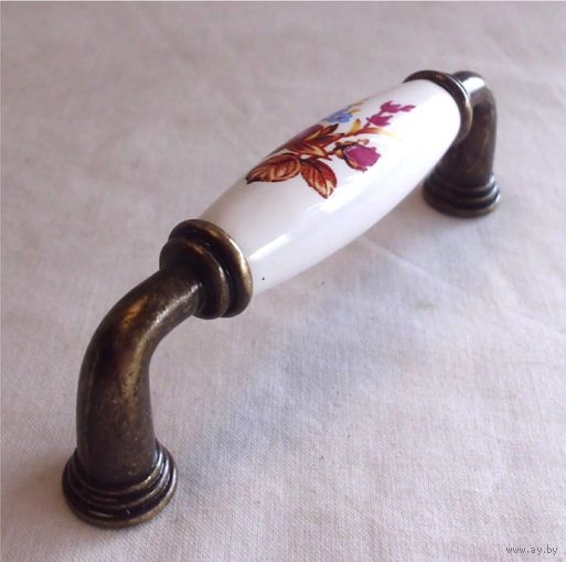 Ручка мебельная Фарфор 02