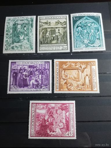 Монако 1973 Святые, Христианство полная серия