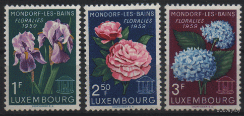 ЛЮК. М. 606/08. 1959. Цветы. ЧиСт.