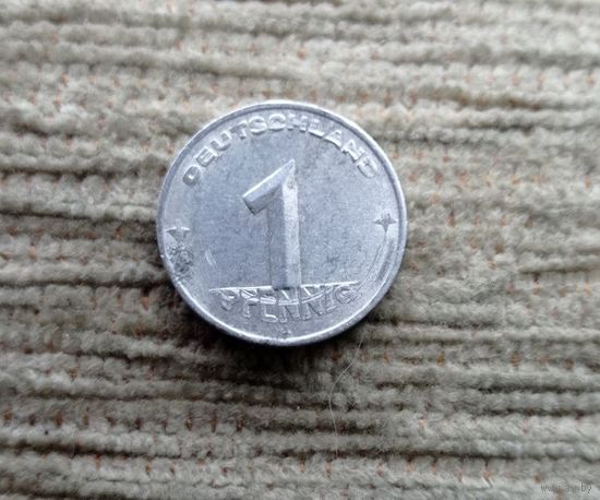Werty71 Германия ГДР 1 пфенниг 1952 А