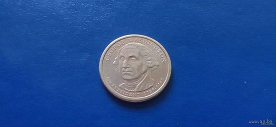 1 доллар 2007 год США Джордж Вашингтон (Состояние на фото)
