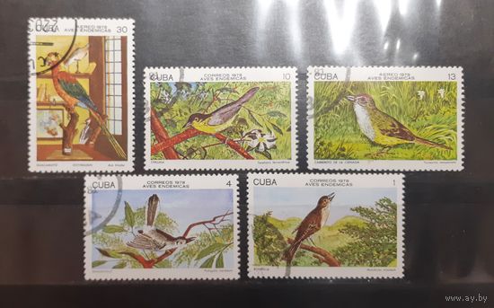 Куба. 1978 год. Фауна. Птицы (416)