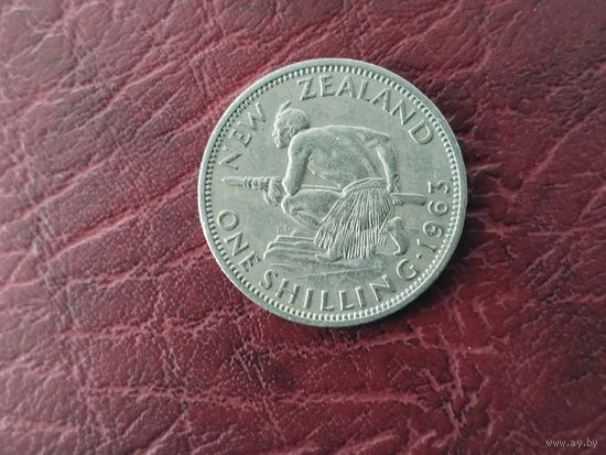 1 шиллинг Новая Зеландия 1963 г.