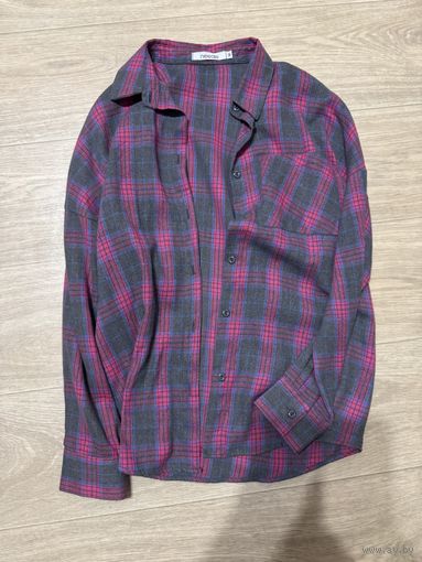 Рубашка , женская рубашка , трендовая расцветка