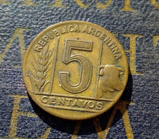5 сентаво 1946 Аргентина #01