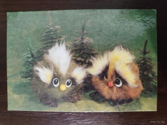 Календарик Мультяшки 1991г